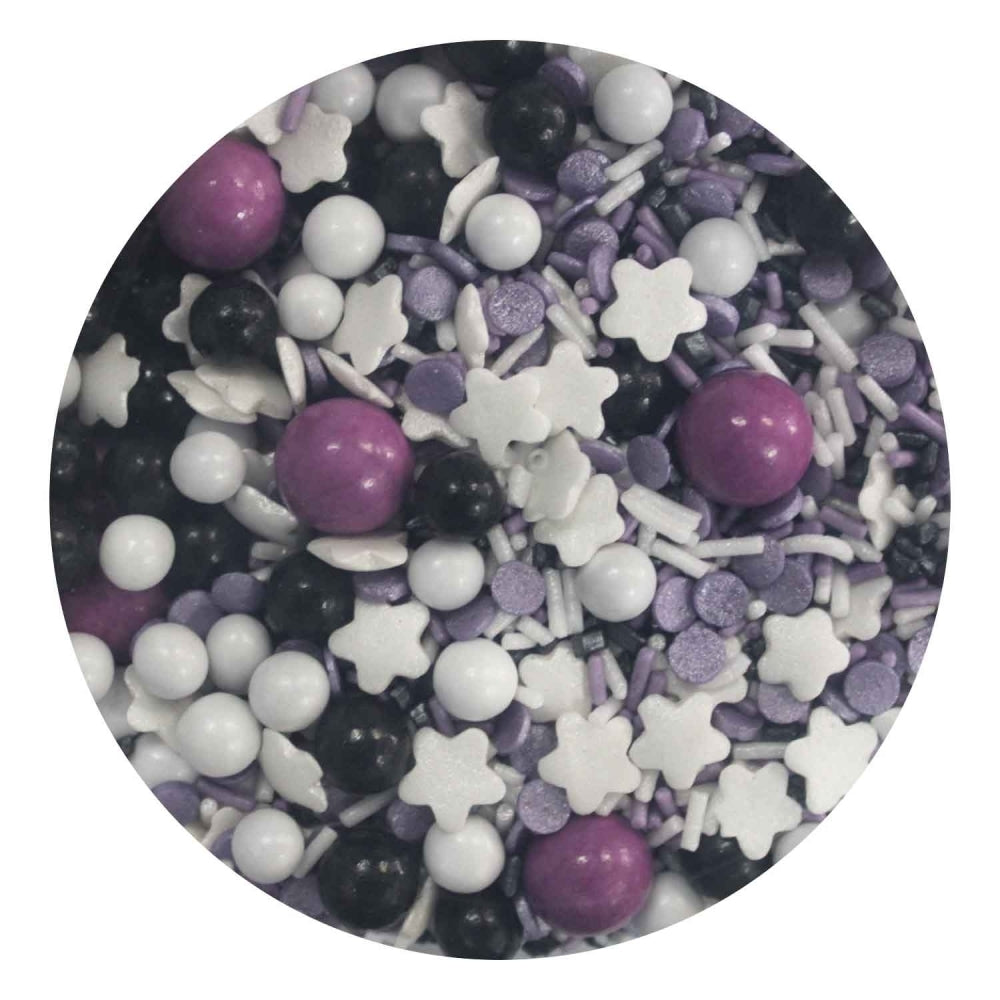 Purple Cupcakes Galaxy Sprinkle Mix 100g