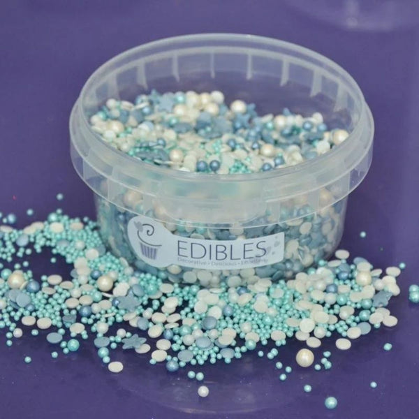 Purple Cupcakes Ocean Sprinkle Mix 100g
