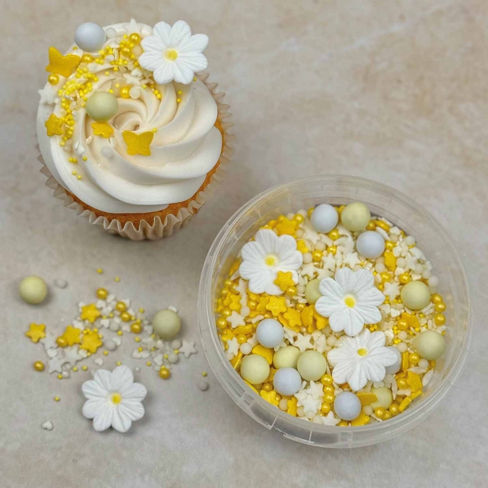Purple Cupcakes Upsy-Daisy Sprinkle Mix 90g