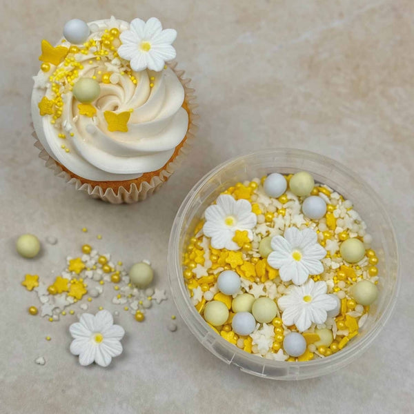 Purple Cupcakes Upsy-Daisy Sprinkle Mix 90g