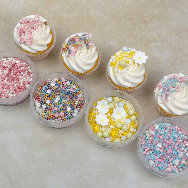 Purple Cupcakes Upsy-Daisy Sprinkle Mix 90g
