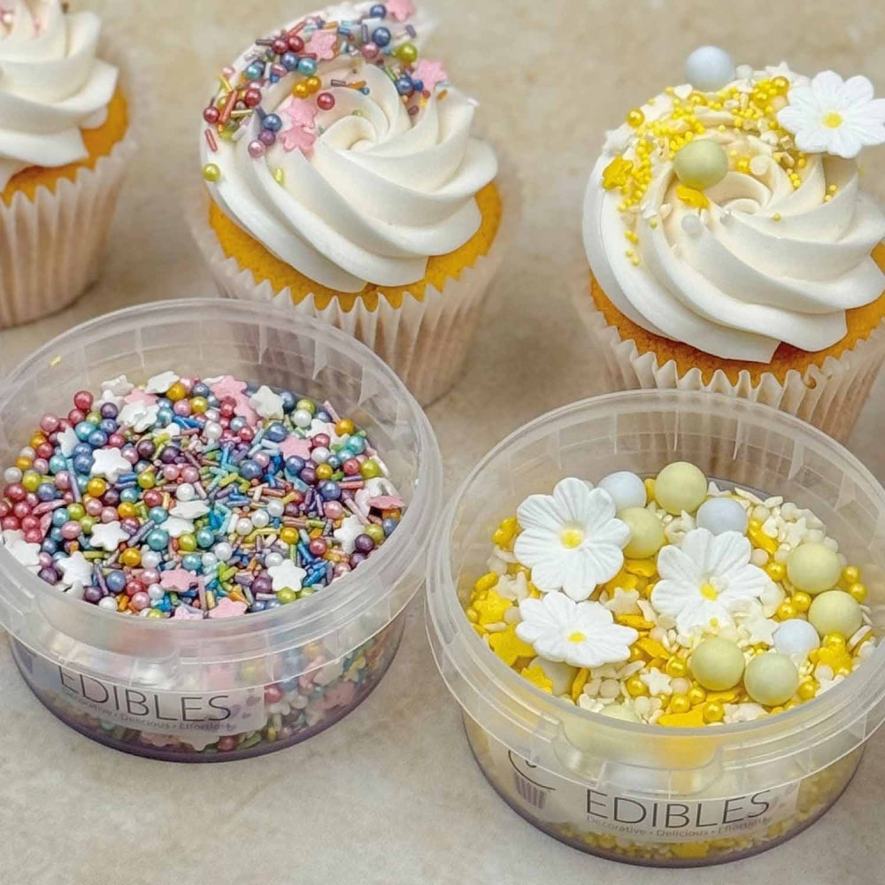 Purple Cupcakes Rainbow Sprinkle Mix 100g