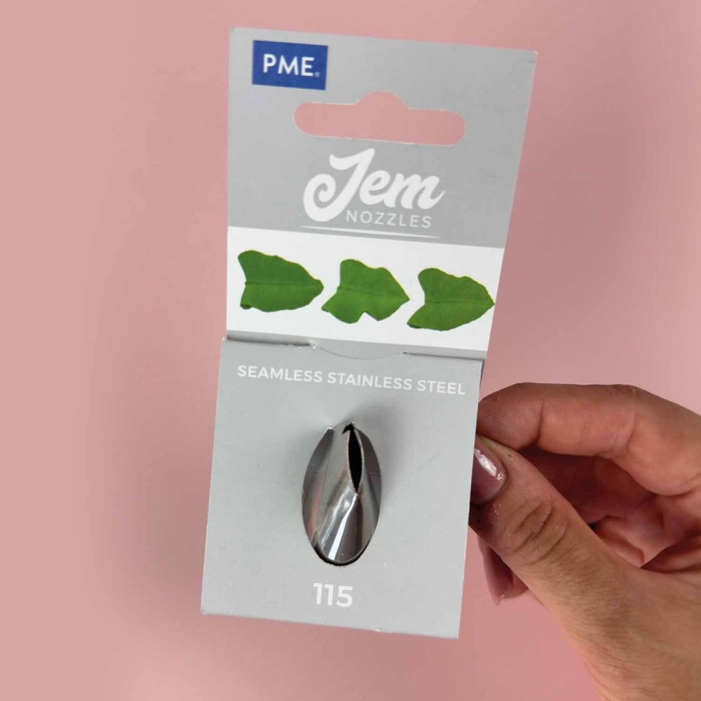 PME No.115 Large Leaf Piping Tip JEM Nozzle