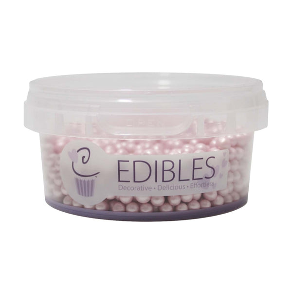 Purple Cupcakes 4mm Shimmer Fairy Pink Pearls (V) 80g