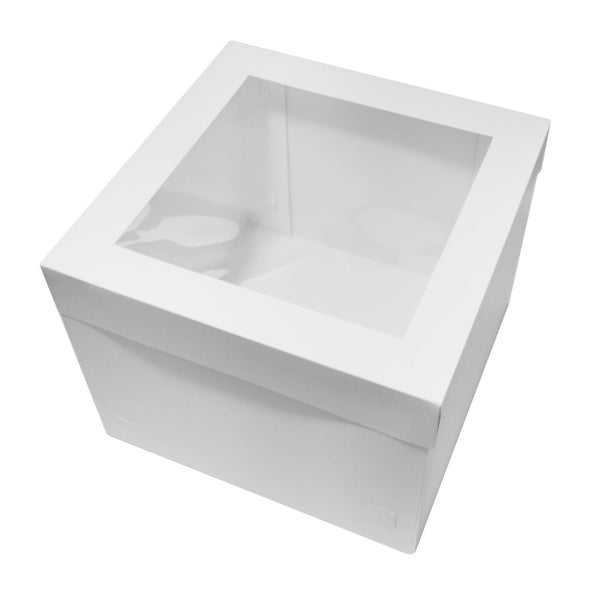 Simply Making Tall Extra Deep White Cake Box With Window