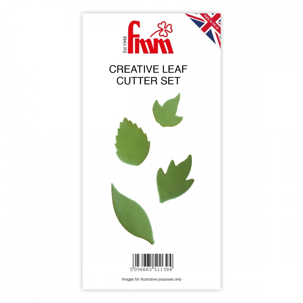 FMM Creative Leaf Icing Cutter Set Of 4