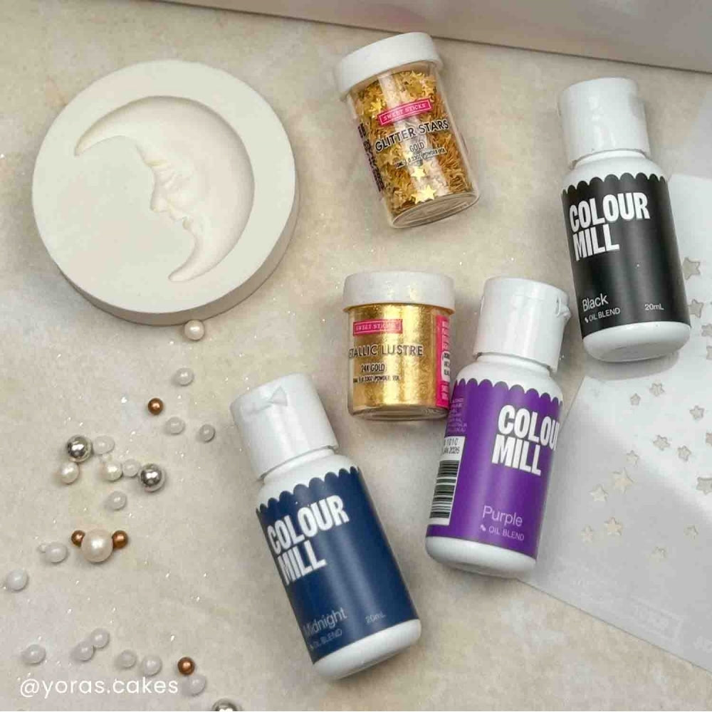 FPC Man In The Moon silicone icing mould