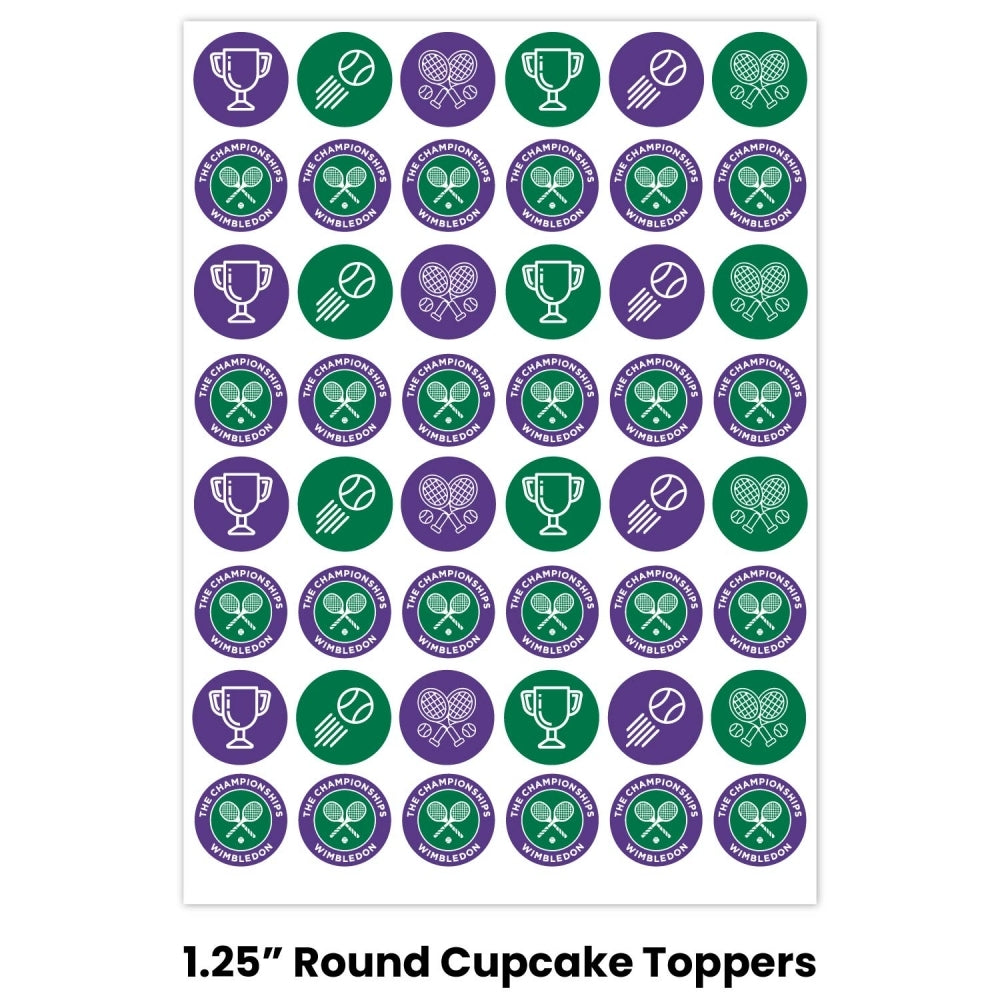 Edible Prints Wimbledon Logo Edible Image
