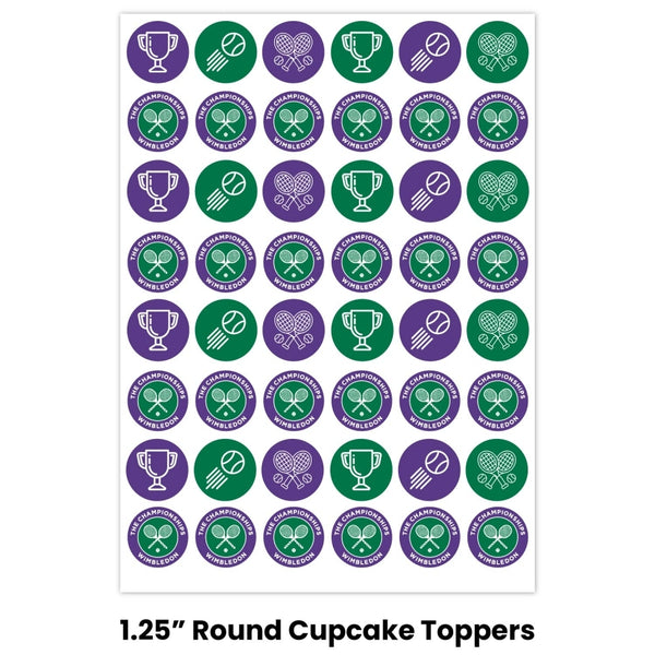 Edible Prints Wimbledon Logo Edible Image