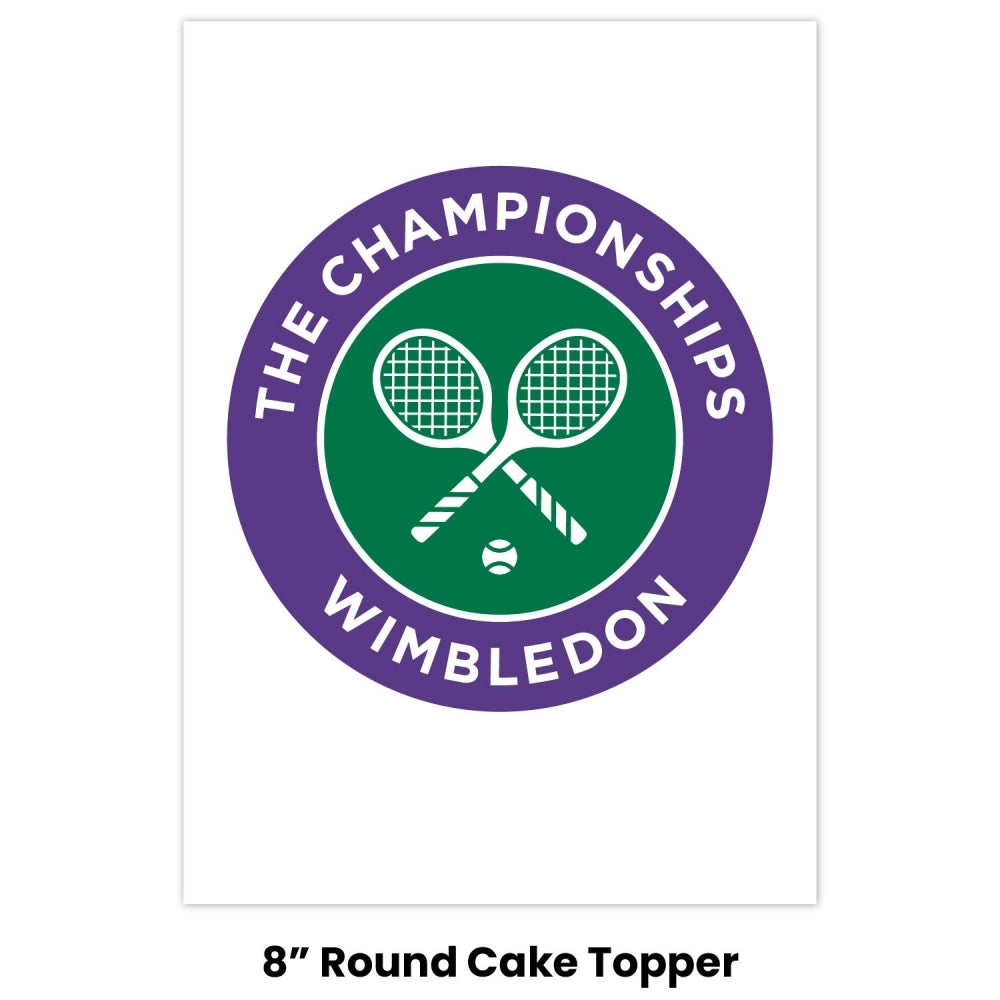 Edible Prints Wimbledon Logo Edible Image