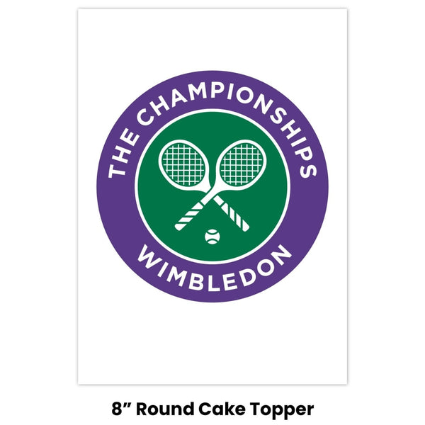 Edible Prints Wimbledon Logo Edible Image