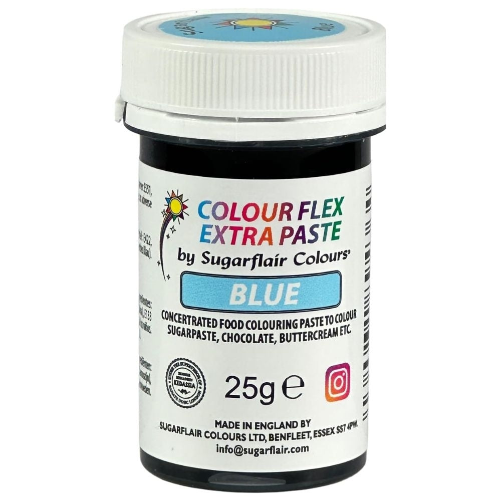 Sugarflair Colour Flex Extra Food Colour Paste 25g - Blue