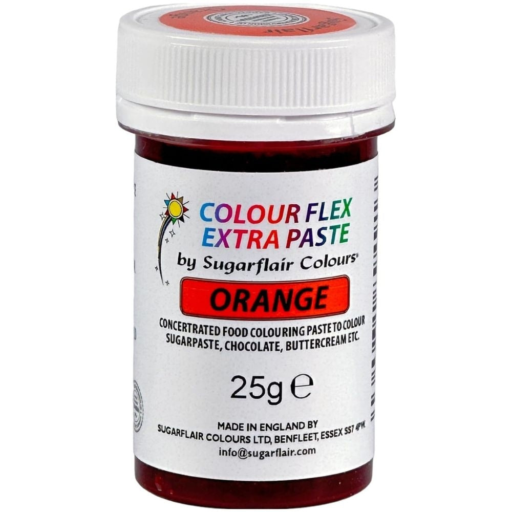 Sugarflair Colour Flex Extra Food Colour Paste 25g - Orange