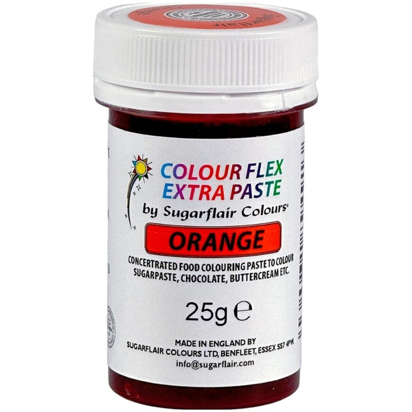 Sugarflair Colour Flex Extra Food Colour Paste 25g - Orange