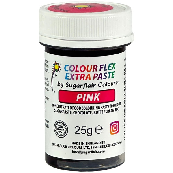 Sugarflair Colour Flex Extra Food Colour Paste 25g - Pink
