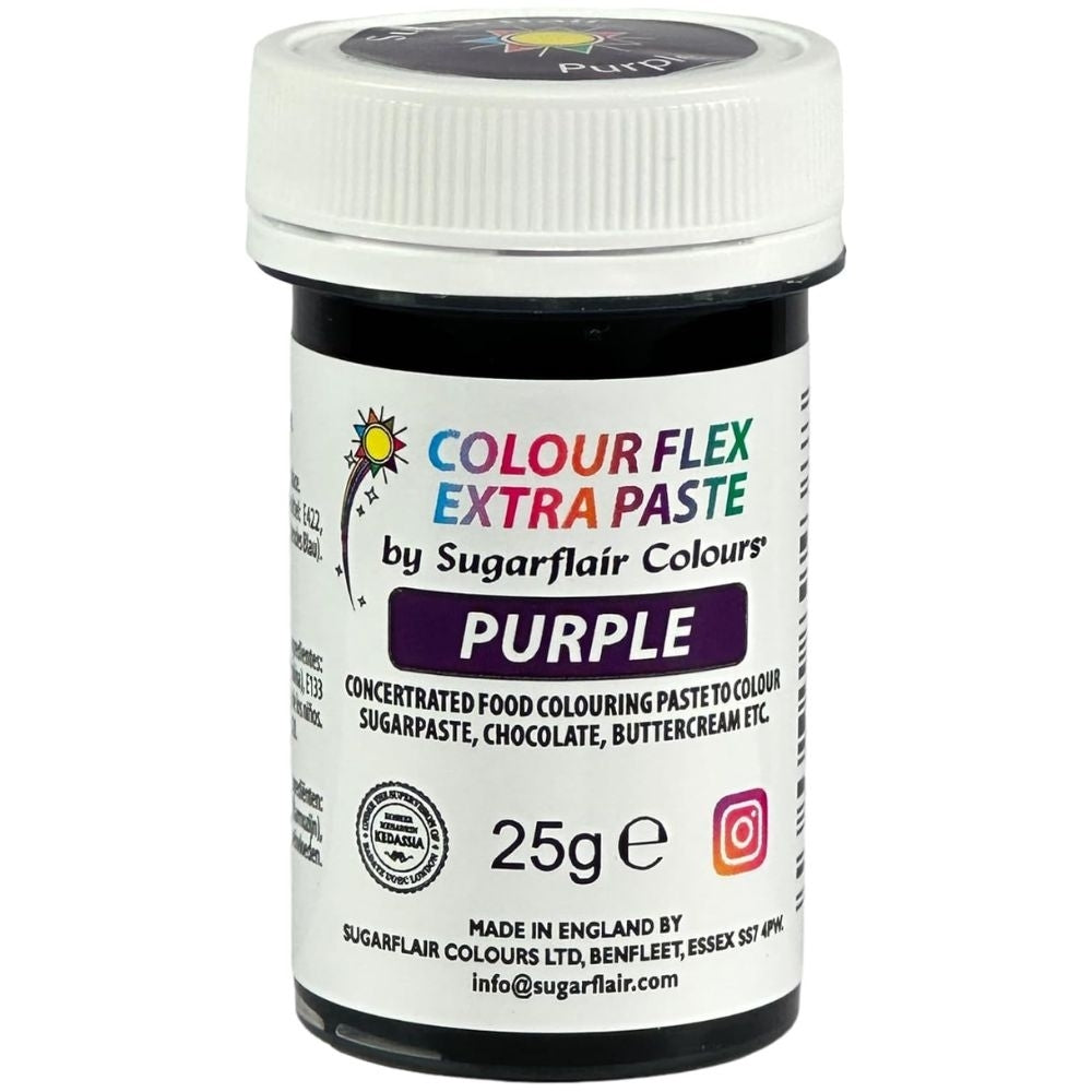Sugarflair Colour Flex Extra Food Colour Paste 25g - Purple