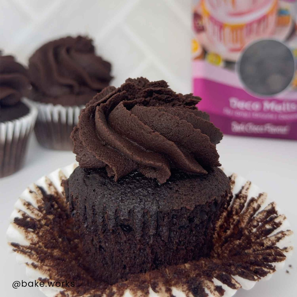 FunCakes Dark Chocolate Flavour Deco Melts 250g