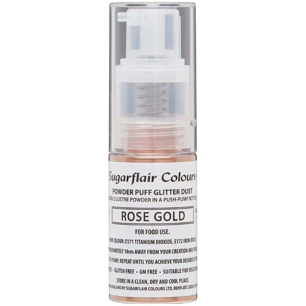 Glitter Dust Non Aerosol Pump Spray Rose Gold