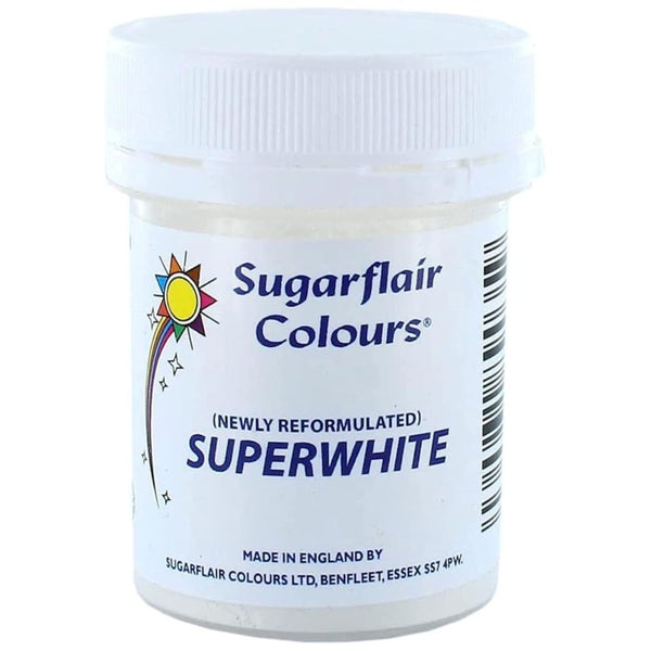 Sugarflair Superwhite Ti02 Free Colouring Powder 20g