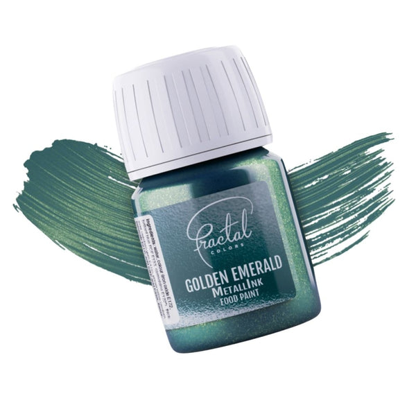 Fractal Colors LOW DATE - Golden Emerald - MetallInk 30ml - Fractal Colours [JUNE 2026]