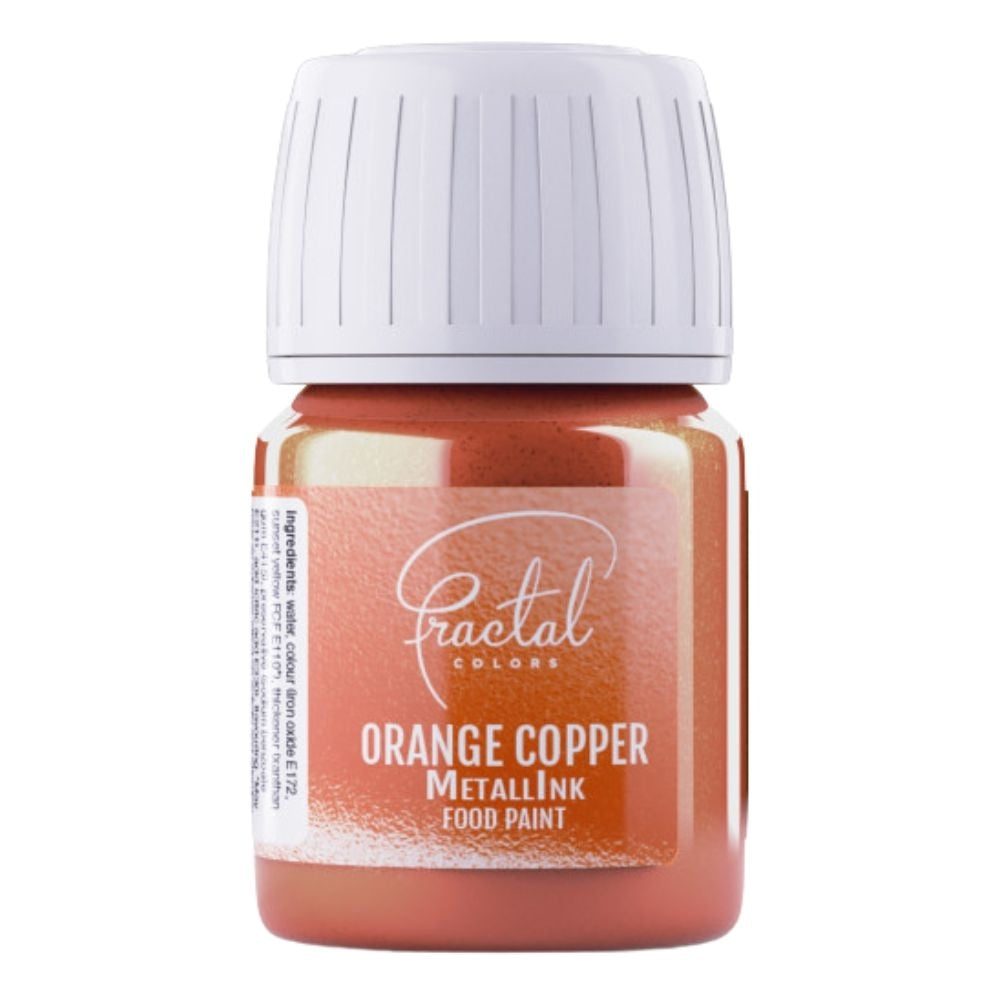 Fractal Colors LOW DATE - Orange Copper - MetallInk 30ml - Fractal Colours [JUNE 2026]