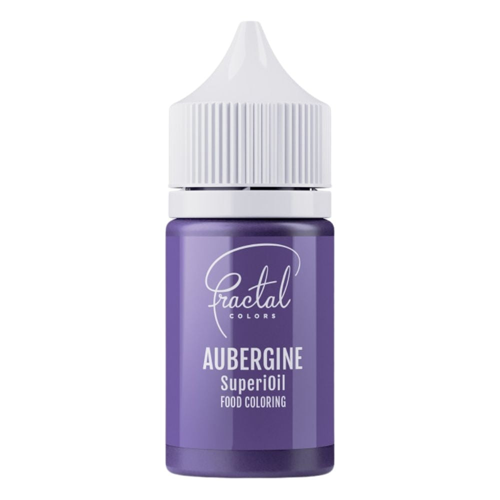 Fractal Colors SuperiOil Oil Based Food Colouring 30ml - Aubergine