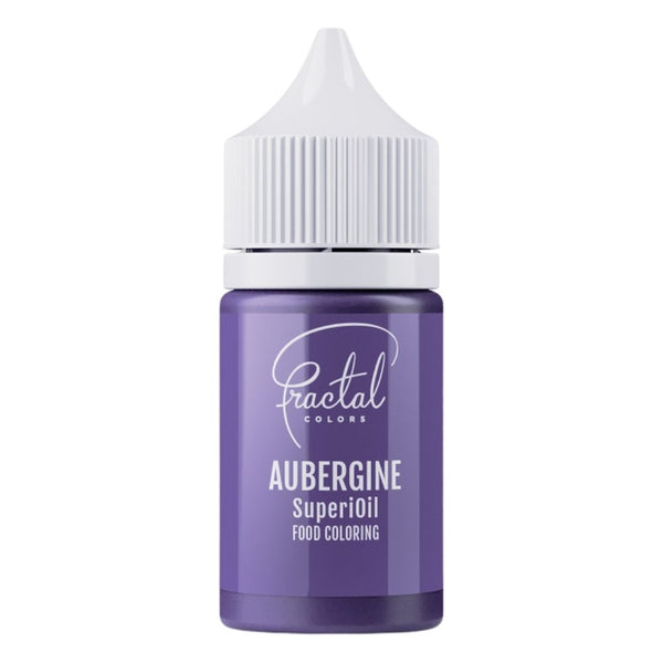 Fractal Colors SuperiOil Oil Based Food Colouring 30ml - Aubergine