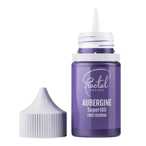 Fractal Colors SuperiOil Oil Based Food Colouring 30ml - Aubergine