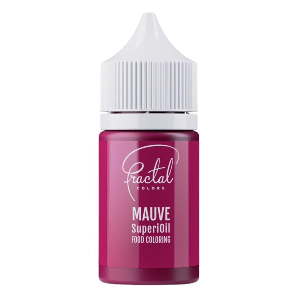 Fractal Colors SuperiOil Oil Based Food Colouring 30ml - Mauve