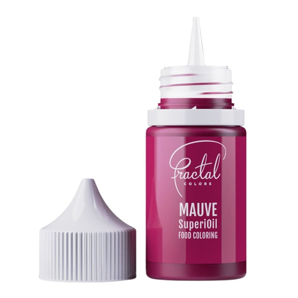 Fractal Colors SuperiOil Oil Based Food Colouring 30ml - Mauve