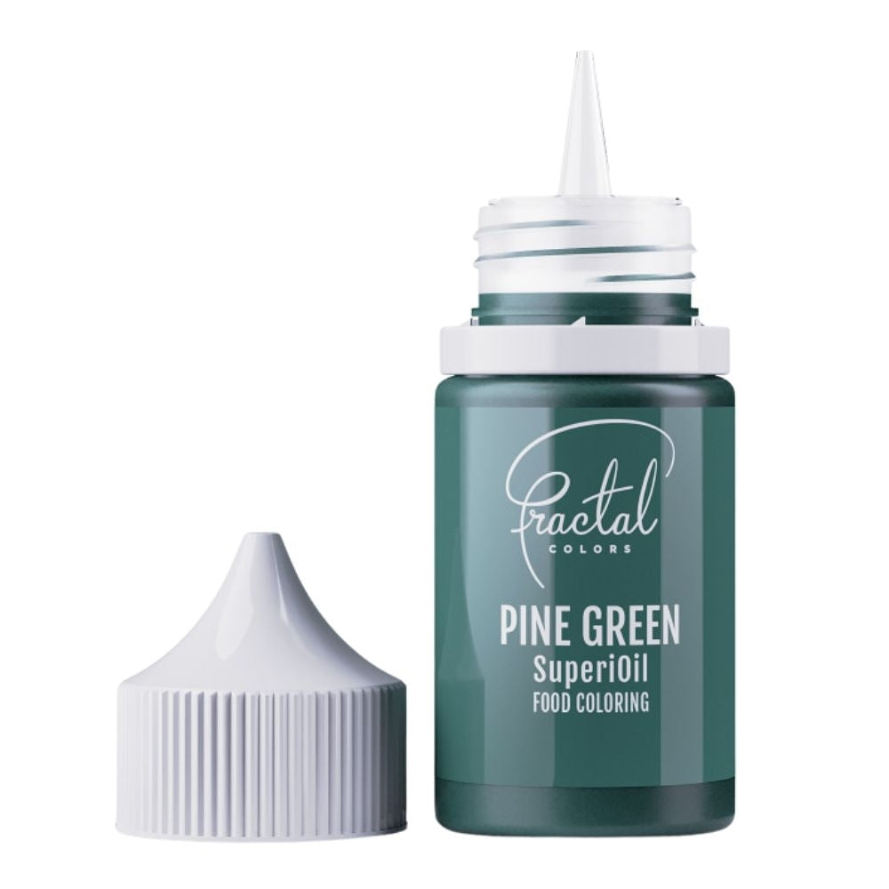 Fractal Colors SuperiOil Oil Based Food Colouring 30ml - Pine Green