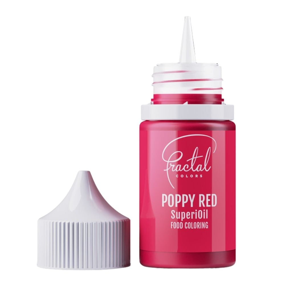 Fractal Colors LOW DATE - Poppy Red - SuperiOil 30ml - Fractal Colours [JUNE 2026]