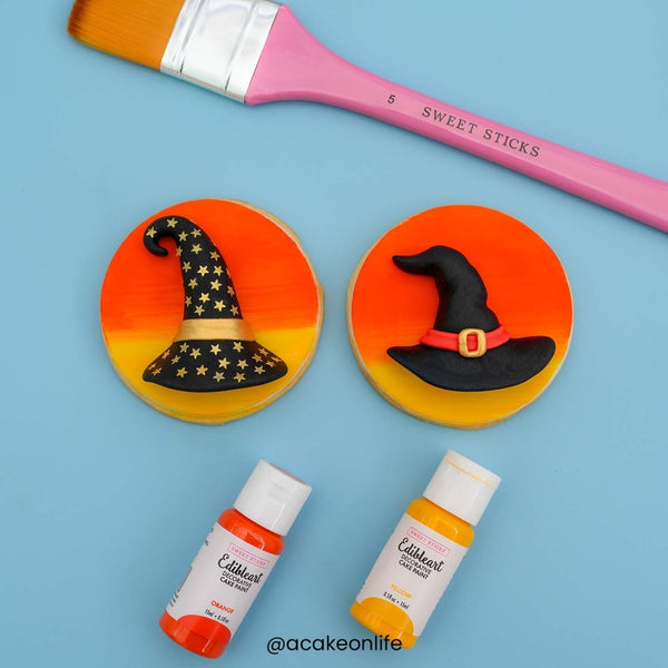 Sweet Sticks Matt Edible Art Paint 15ml - Orange