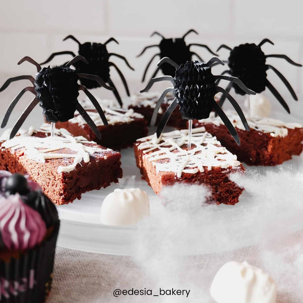 Wilton Spider Honeycomb Toppers x12