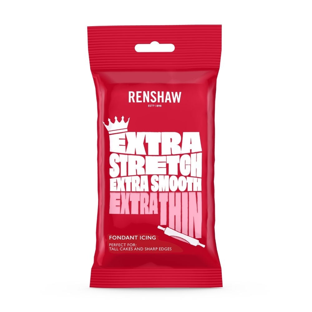 Renshaw Pink Extra Ready To Roll Fondant Icing