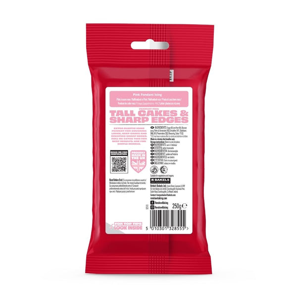 Renshaw Pink Extra Ready To Roll Fondant Icing