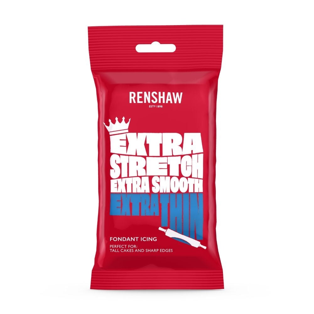 Renshaw Blue Extra Ready To Roll Fondant Icing