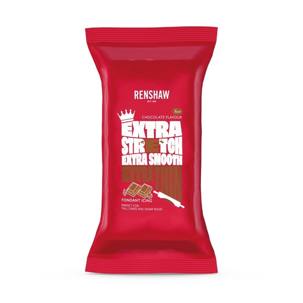 Renshaw Chocolate Extra Ready To Roll Fondant Icing 1kg