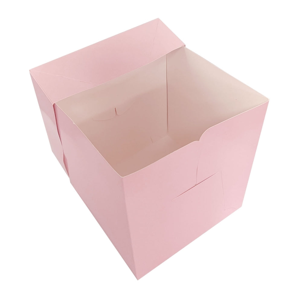 Simply Making Baby Pink Matt Extra Deep Cake Box With Window