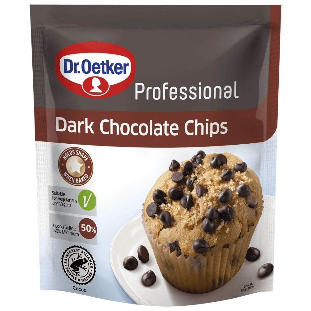 Dr. Oetker Professional Dark Chocolate Chips 750g