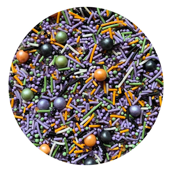Purple Cupcakes Spooky Halloween Sprinkle Mix (V) 90g