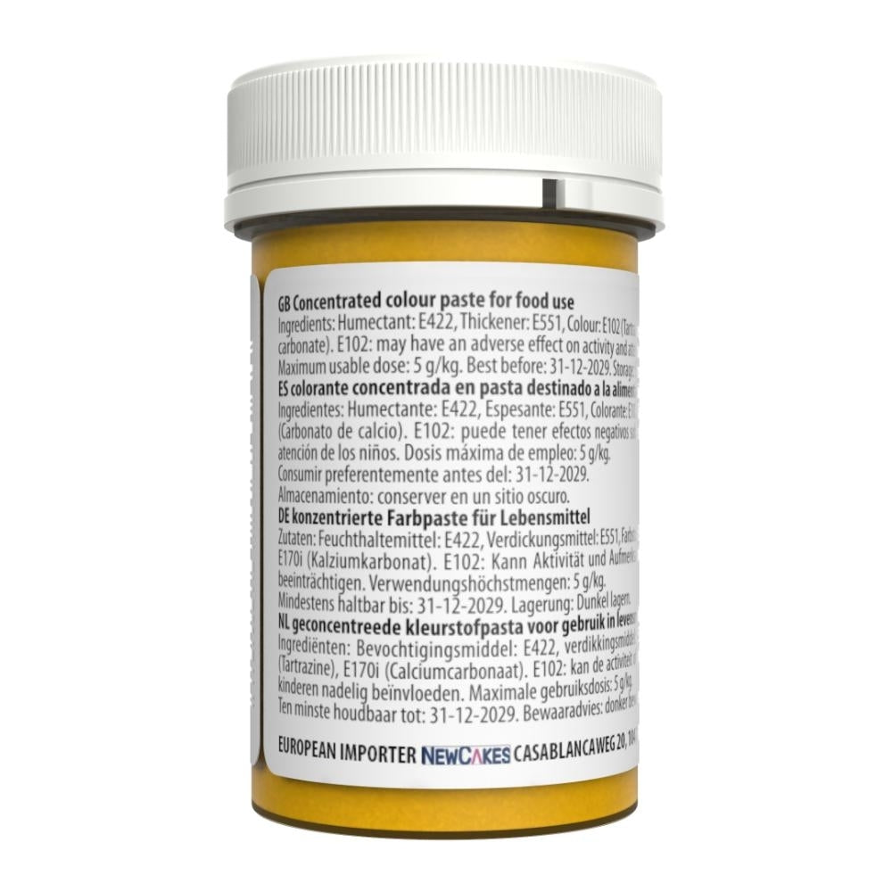 Sugarflair Daffodil Yellow Pastel Paste Concentrate Colouring