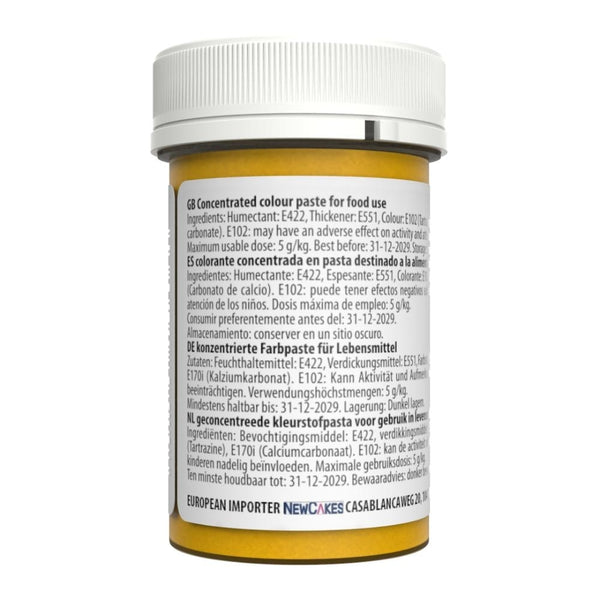Sugarflair Daffodil Yellow Pastel Paste Concentrate Colouring