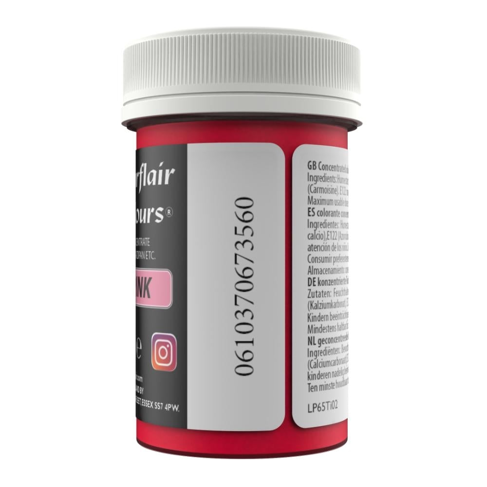 Sugarflair Baby Pink - Pastel Paste Concentrate Colouring 25g