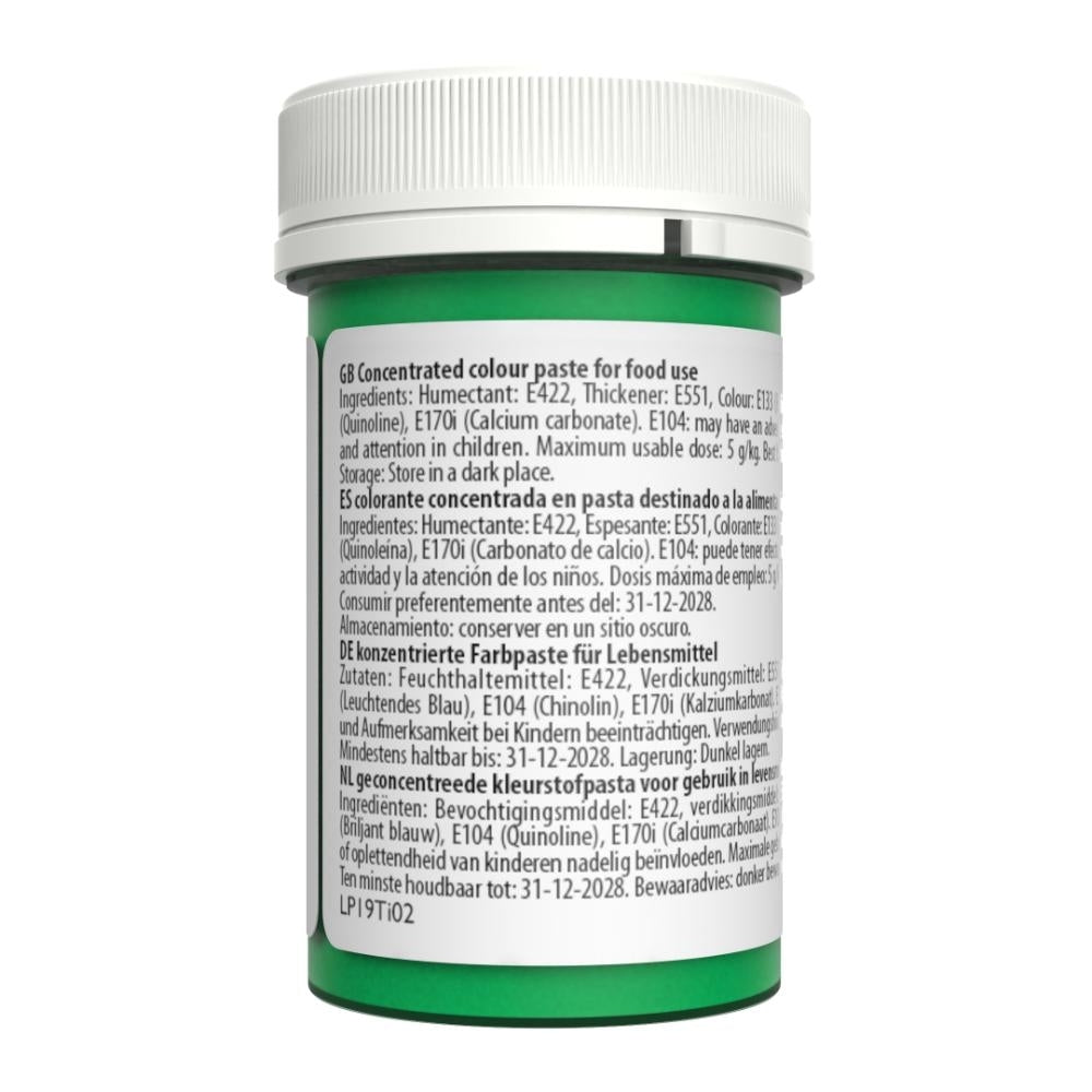 Sugarflair Spring Green - Pastel Paste Concentrate Colouring 25g