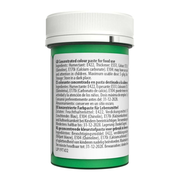 Sugarflair Spring Green - Pastel Paste Concentrate Colouring 25g