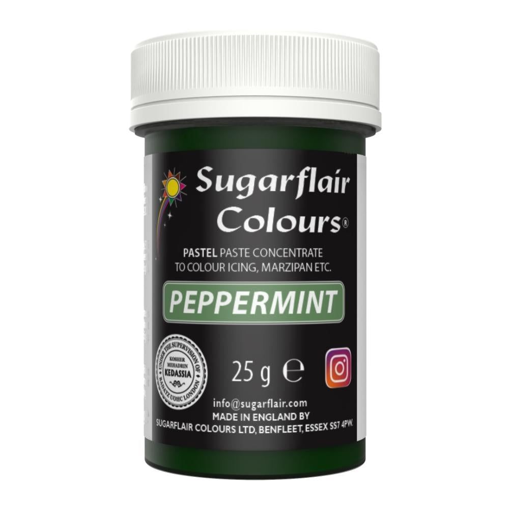 Sugarflair Peppermint - Pastel Paste Concentrate Colouring 25g