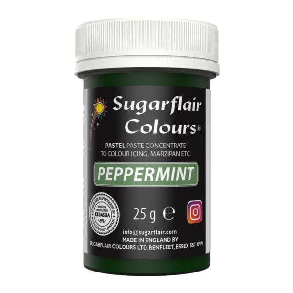 Sugarflair Peppermint - Pastel Paste Concentrate Colouring 25g