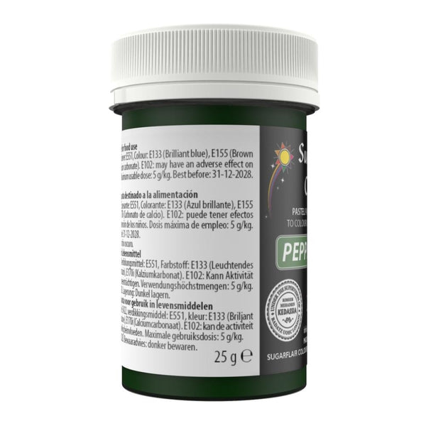 Sugarflair Peppermint - Pastel Paste Concentrate Colouring 25g