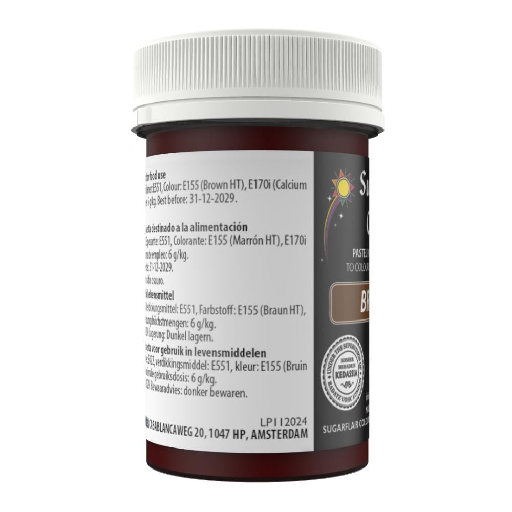 Sugarflair Brown - Pastel Paste Concentrate Colouring 25g